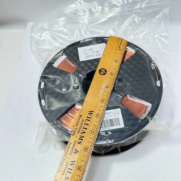 3D Printer PLA Filament 1.75 mm Silk Copper 1.65 kg Spool New - Picture 7 of 7